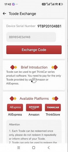 how to renew thinkdiag with T-Code