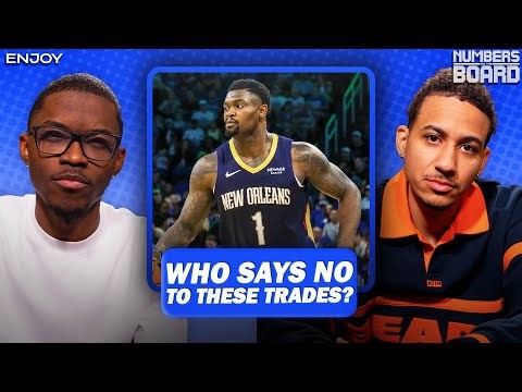 Zion to the BULLS? Who says no to these NBA trades? | Numbers on the Board | NBA on NBC