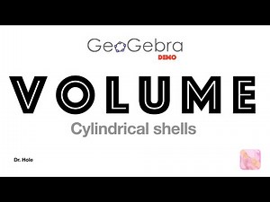 GeoGebra Demo Cylindrical Shells