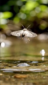 8s Caddisfly Wing Buzz — Gentle Nature ASMR | BugTown Adventures #shorts