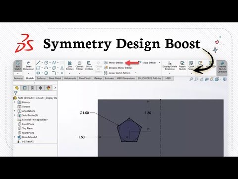 How to mirror in SolidWorks (Workflow Optimization)