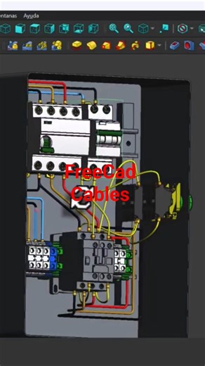 Como diseñar tableros electricos en 3D con FreeCad