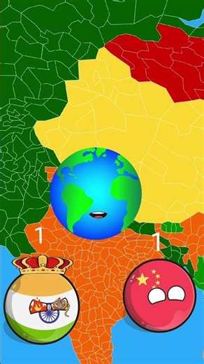 What if world 🌍 restart 😱wait for end #countryballsCountry balls in Hindicountry balls Hindi