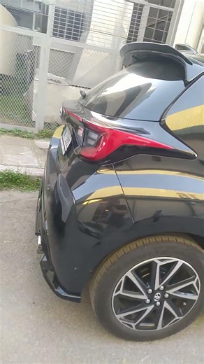 tuned Toyota yaris mk4 (Thessaloniki car tuning show 2024)