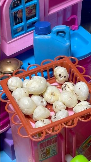 Miniature kitchen toy set cooking video satisfying with unboxing & Review | ASMR videos