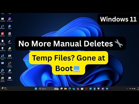 👉Delete Temp Files Automatically—No Software Needed ⚙️!#windows11