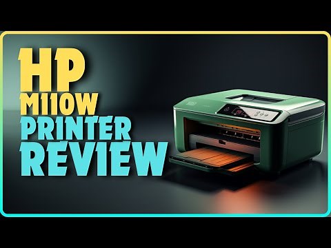 HP LaserJet M110W WireLess Printer Review | Best Portable Laser Printer For Iphone Users