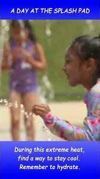 Splash pads are a great way to beat the heat