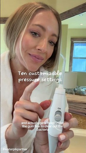 #ad | Experience A Deep Clean With Waterpik™ Aquarius™ | #shorts