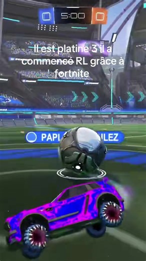 Platine 3 sur RL grâce à fortnite #cejour-là #rocketleague