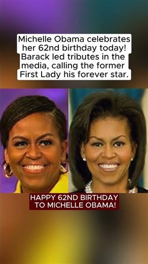 Barack Obama Leads Tributes For Michelle’s 62nd Birthday
