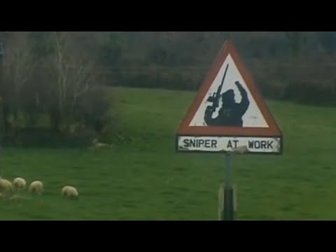 IRAs South Armagh sniper unit arrested by the SAS, South Armagh, 10th April 1997.