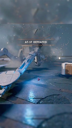 That AT-ST fight got serious real fast. #JediFallenOrder #StarWars #ATST #CalKestis #Gaming