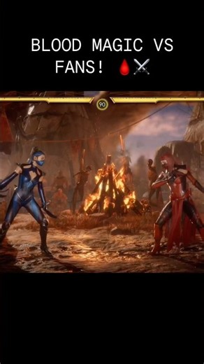 Kitana Vs Skarlet 😱🩸 | Princess Vs Blood Mage | Mortal Kombat 11
