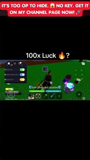 SHOULD I SHARE THIS 😱 The Most Powerful Blox Fruits Script (DeltaNo Key) #bloxfruits #roblox #gaming