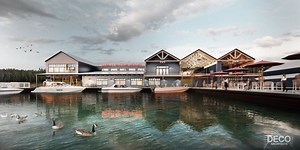 Rebuilding of Conley Bottom Marina well underway 8 months after fire