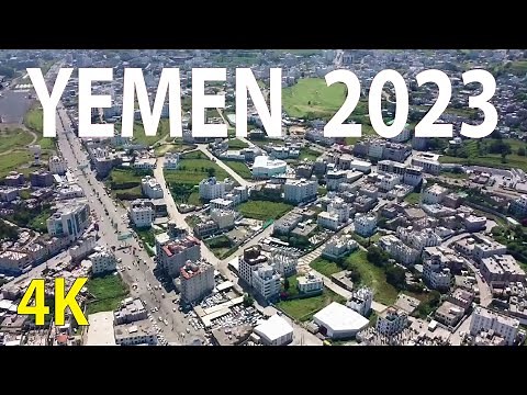 Yemen 4K By Drone 2023 - Sanaa City , Aden City , Ibb City