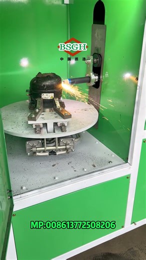 Scrap AC Compressor Recycling Machine | Black Motor Dismantling Machine | Compressor Cutter Machine