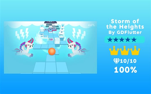 【RSR x 小马宝莉】与力力一起探索西风高地 - 高地雷暴 by GDFlutter