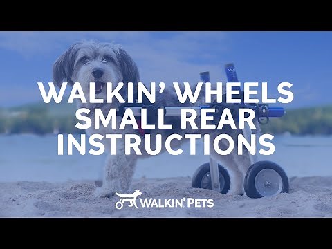 Small Walkin' Wheels Wheelchair Instructions