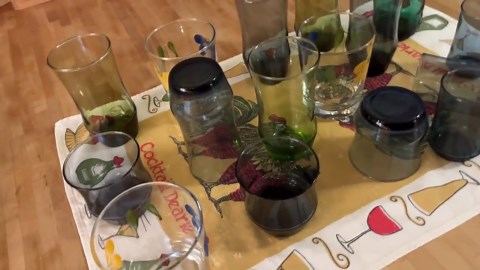 Vintage 1970s Libbey Glassware (discontinued) : Different Colors Different Sizes and Shapes; a Few Hand Painted - Etsy