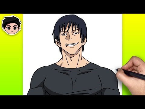 Como Dibujar TOJI FUSHIGURO (Jujutsu Kaisen)