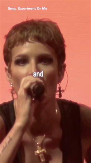 Halsey - Experiment on Me (Live) | Lyric Video ☣️