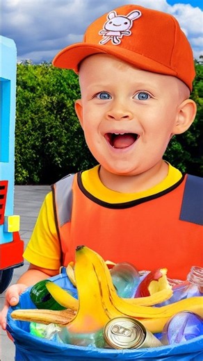 Kids Learn Good Recycling Habits!