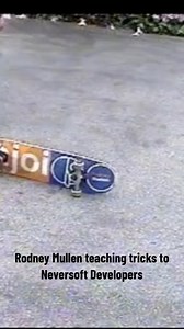 341K views · 7.8K reactions | Rodney Mullen teaching tricks to Neversoft #pioneer #tonyhawkproskater #pretendingimsuperman #skateboarding #skate #rodneymullen #kickflip #og #legend #nostalgia #videogame #ollie #skateboard | Esk8tv | Facebook