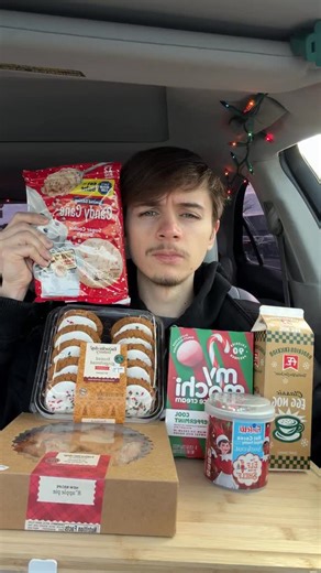 zach.eats on Instagram: "Holiday treats #fyp #mukbang #eat #eating #review"