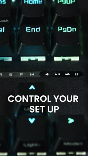 The All-Round Battlestation | ROG Strix Scope II X #gaming #pcbuild #keyboard #gamingpc