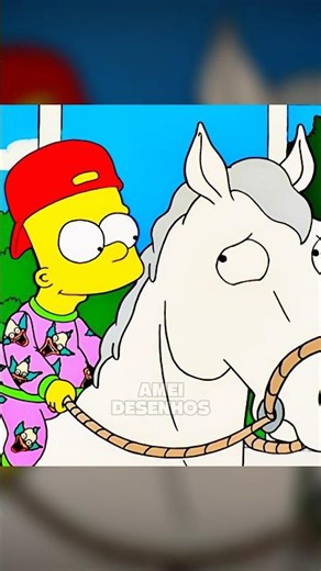 OS SIMPSONS COMPRAM UM CAVALO?! #simpsons
