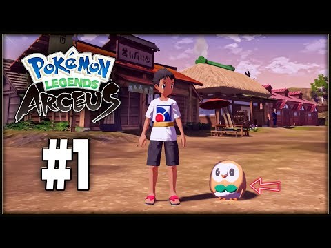 Pokémon Legends: Arceus Let’s Play – Ep. 1 | A New Journey in Hisui Begins