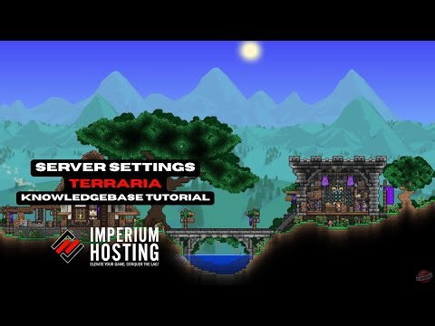 How to Modify Server Settings on your Terraria Dedicated Server