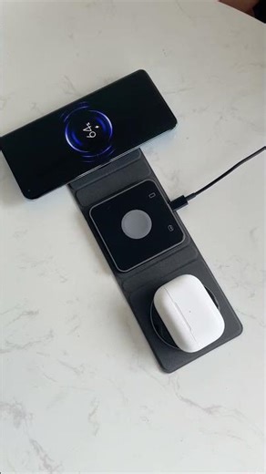 3 in 1 magnetic wireless charger | Link in description #phonecharger #wireless #coolgadgets