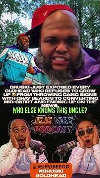 Druski Exposes Oldheads Still in The Streets - Full Skit Breakdown