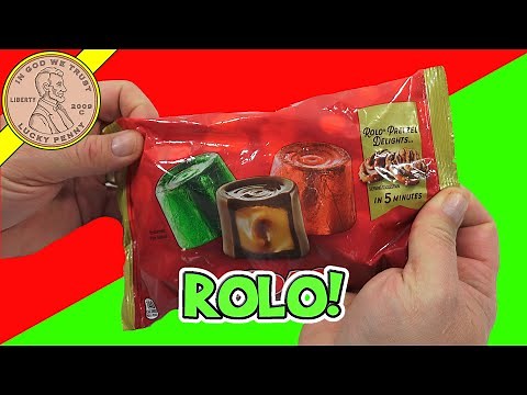 Rolo Chocolate & Caramel Christmas Candy Tasting Review