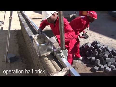 Brick Easy - Bricklaying Jig (With Informative Commentary)