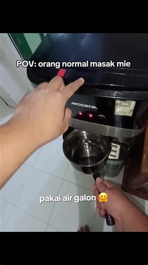 Cara Masak Mie Pakai Air Galon atau Kran