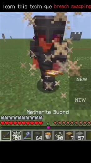 learn breach swapping easily #minecraft #aveeplayerlegend #aveeplayerlegend #pvp #shortsfeed tips