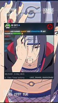 Itachi And Sasuke Exhausted 🤯🥶