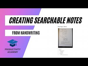 Creating Searchable Digital Notes From Handwriting - featuring Remarkable & Roam Research