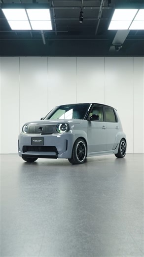 Agile and fun to drive around the city. The Honda Super-ONE is the perfect EV companion for city life 🚗 | Honda Australia