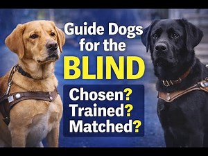 Guide Dogs for the Blind How They’re Chosen, Trained, and Matched