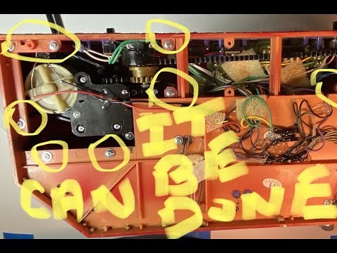 Mr Christmas Tornado Roller Coaster belt installation