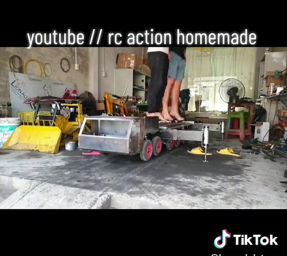 crane scale 1/6, youtube // rc action homemade
