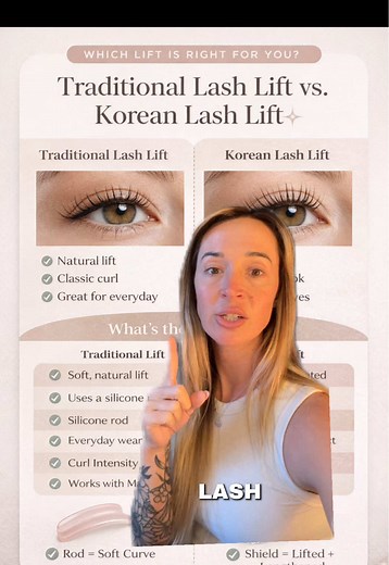 Korean Lash Lift vs Traditional Lifting Techniques