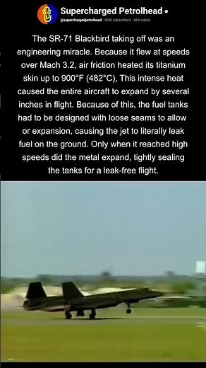 SR-71 Blackbird takeoff