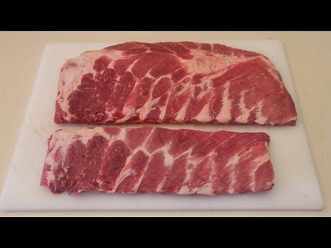 How to Trim St. Louis Style & Full Spare Ribs