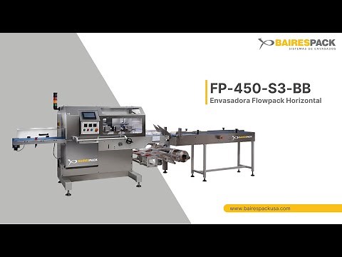 FP 450 S3 BBI | Envasadora Horizontal Flowpack | Baires Pack Argentina
